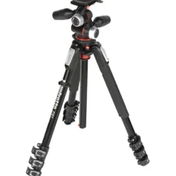 Manfrotto Tripods>MK190XPRO4-3W Aluminium Tripod with 3-Way Pan/Tilt Head
