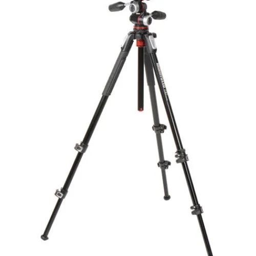 Manfrotto Tripods>MK190XPRO3-3W Aluminium Tripod with 3-Way Pan/Tilt Head