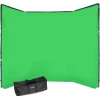 Manfrotto Mounting Hardware|Light Stands, Backgrounds & Mounting>MLBG4301KG FX Portable Background Kit - Chroma-Key Green, 13.1 x 9.5'