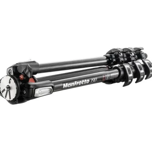 Manfrotto Tripods>MT190CXPRO4 Carbon Fiber 4 Section Tripod