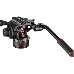 Manfrotto Tripods>MVK608CTALL 608 Nitrotech Fluid Video Head and 536 Carbon Fiber Single Legs Tripod