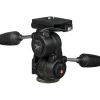 Manfrotto Tripod Heads>808RC4 3-Way, Pan-and-Tilt Head with 410PL Quick Release Plate