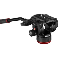 Manfrotto Video Tripods>504X Fluid Video Head with MVTTWINGA Aluminum Tripod with Ground Spreader