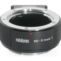 Metabones Lens Mount Adapters>Minolta MD Lens to Sony E-mount Camera T Adapter - Black