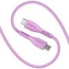 Microdia Cables & Connectors>Fruitywire Liquid Silicon PD60W 2.6m USB-C to USB-C - Lavender