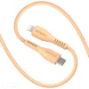 Microdia Cables & Connectors>Fruitywire Liquid Silicon PD60W 2.6m USB-C to Lightning Cable - Peach