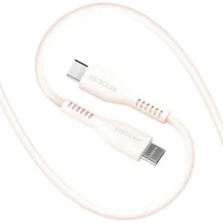 Microdia Cables & Connectors>Fruitywire Liquid Silicon PD60W 1.3m USB-C to USB-C - Pearl White