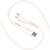 Microdia Cables & Connectors>Fruitywire Liquid Silicon PD60W 2.6m USB-C to USB-C - Pearl White