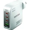Microdia Ac Adapters>SMARTCube Nano 200W 4 Port GaN Wall Charger - White