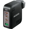Microdia Ac Adapters>SMARTCube Nano 100W 4 Port GaN Wall Charger - Black