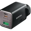 Microdia Ac Adapters>SMARTCube Nano 45W Dual Port GaN Wall Charger - Black