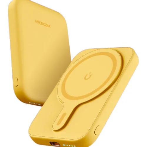 Microdia Usb Power Banks>SnapPower Anchor 35W (15W + 20W) Magnetic Power Bank 10,000mAh - Yellow