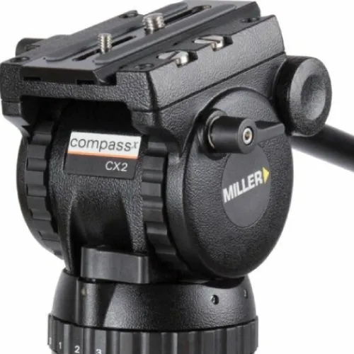 Miller Video Tripods>3710 CX2 Solo 75 2-Stage Alloy Video Tripod System