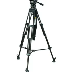 Miller Video Tripods>CX8 Fluid Head with Toggle 2-Stage Alloy Tripod System