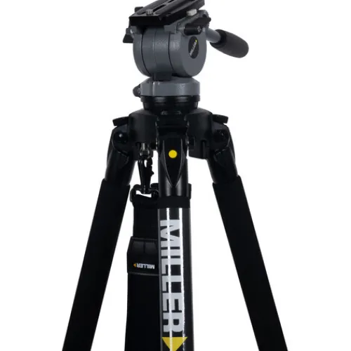 Miller Video Tripods>DS20 SOLO-Q 75 2-Stage Carbon Fiber Tripod
