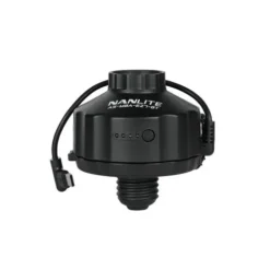 Nanlite Lighting Batteries|Lighting Power Accessories>AS-MBA-E27-BT Magnetic Base and Battery for Pavobulb