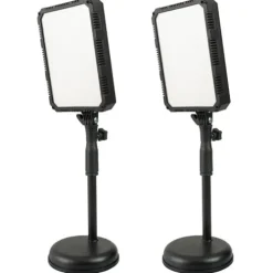 Nanlite Video & Led Lighting>Compac 24B Colour Adjustable LED Soft Panel Twin Kit with Desktop Stands