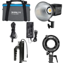 Nanlite Studio Lighting Kits>Creative Light Kit - Includes a Forza 60B MK II, Softbox, Grid, Projector Attachment, Pavotube 6C and Stand