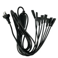 Nanlite Lighting Power Accessories>Pavotube X II 8 -IN-1 Splitter Charging Cable