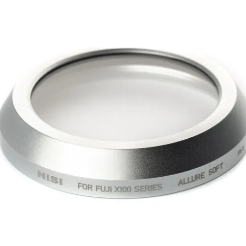 Nisi Special Effect Filters>Allure Soft White Filter for Fujifilm X100 Series (Silver Frame)