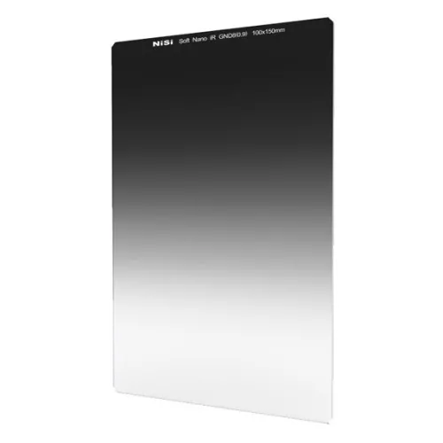 Nisi Neutral Density Filters>100x150mm Nano IR Soft Graduated Neutral Density Filter - ND8 (0.9) - 3 Stop