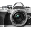 Olympus Mirrorless Cameras>OM-D E-M10 MkIV Body + M.Zuiko 14-42mm III EZ Lens - Silver