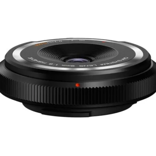 OM System Micro Four Thirds Mount>9mm f/8 Body Cap Micro Four Thirds Lens - Black