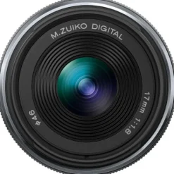 OM SYSTEM Micro Four Thirds Mount>M.Zuiko Digital 17mm f/1.8 II Lens - Black