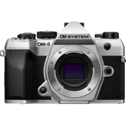 OM SYSTEM Mirrorless Cameras>OM-5 Mark II Mirrorless Camera - Silver