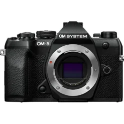 OM SYSTEM Mirrorless Cameras>OM-5 Mark II Mirrorless Camera - Black