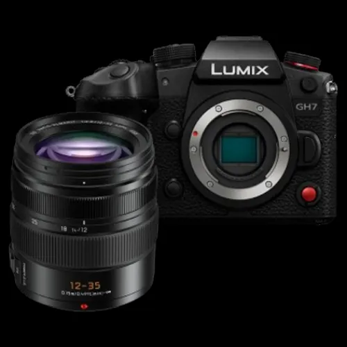 Panasonic Mirrorless Cameras>Lumix GH7 Mirrorless Camera 12-35mm Leica Pro Kit