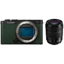 Panasonic Mirrorless Cameras>Lumix S9 Full Frame Mirrorless Camera with 28-200mm Kit - Dark Olive