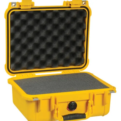 Pelican Hard Cases>1400 Camera Case with Foam - Yellow