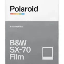 Polaroid Instant Photo Paper>B&W SX-70 Film - Pack of 8 Sheet