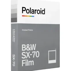 Polaroid Instant Photo Paper>B&W SX-70 Film - Pack of 8 Sheet