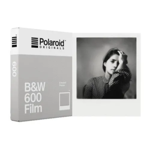 Polaroid Instant Photo Paper>PX600 Black and White Film - 8 pack for 600 Cameras and I-1