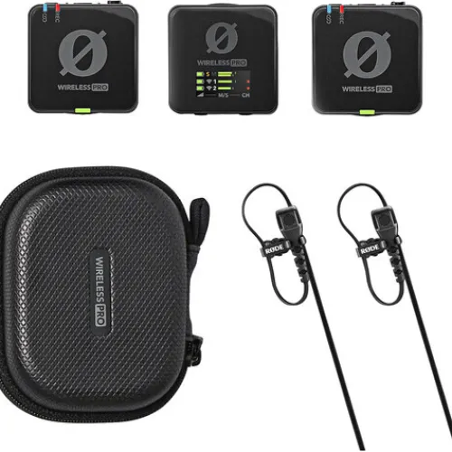 Rode Wireless Audio>Wireless PRO 2-Person Clip-On Wireless Microphone System/Recorder with Lavaliers