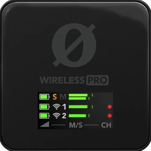 Rode Wireless Audio>Wireless PRO 2-Person Clip-On Wireless Microphone System/Recorder with Lavaliers