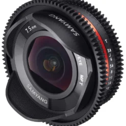 Samyang Cinema Lenses|Micro Four Thirds Mount>7.5mm T3.8 Fisheye VDSLR UMC II Cinema Lens for MFT