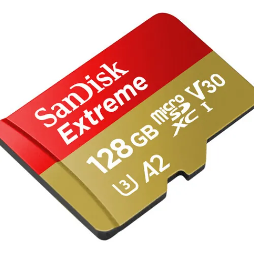 Sandisk Microsd Memory Cards>Extreme 128GB microSDXC UHS-I 190MB/s Memory Card - V30