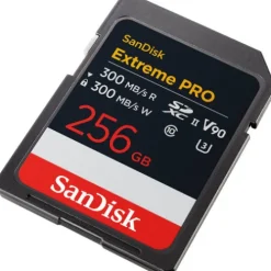 SanDisk Sd Memory Cards>Extreme Pro 256GB SDXC UHS-II 300MB/s Memory Card - V90
