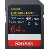 SanDisk Sd Memory Cards>Extreme Pro 64GB SDXC UHS-II 300MB/s Memory Card - V90