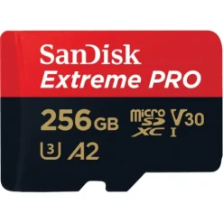 Sandisk Microsd Memory Cards>Extreme Pro Micro SD 256GB 200MB/s