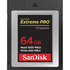 SanDisk Cfexpress Memory Cards>64GB Extreme Pro CFExpress Type B 1500mb/s Memory Card