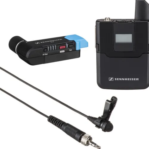 Sennheiser Wireless Audio|Microphones>AVX-ME2 SET Digital Camera-Mount Wireless Omni Lavalier Microphone System - 1.9 GHz