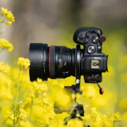 Silence Corner L-Brackets>Atoll C Rotating Camera Collar for Select Mirrorless Cameras - Black