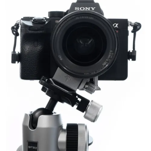 Silence Corner L-Brackets>Atoll D Rotating Camera Collar for Select DSLR Cameras - Silver