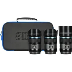 Sirui Fujifilm X-Mount>Sniper f/1.2 APSC Auto-Focus Lens Set for Fujifilm X mount - Black/Carbon