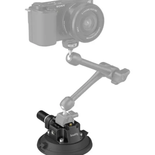 SmallRig Camera Cages & Rigs>4'' Suction Cup Camera Mounting Support for Vehicle Shooting 4122B