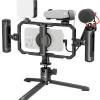 SmallRig Smartphone Accessories>All-in-One Video Kit For Smartphone Creators with Audio and Lighting System Full Quick Pro Edition 4704
